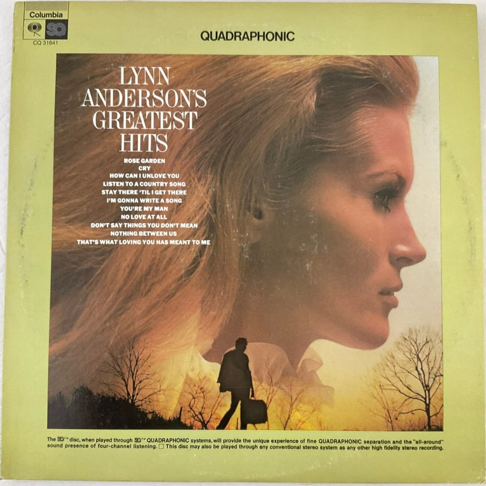 Lynn Anderson’s: Greatest Hits Vintage Vinyl Record